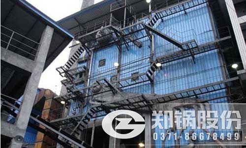 水冷漩渦內分離低速循環流化床鍋爐2