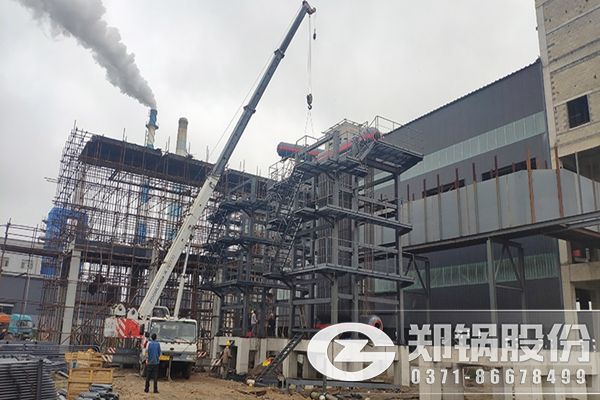 12噸碳素窯余熱鍋爐2