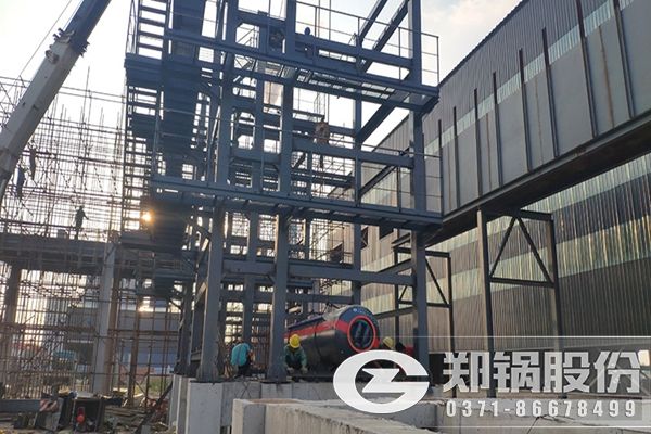 10噸碳素窯余熱鍋爐2