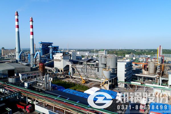 85噸化工三廢混燃余熱鍋爐2