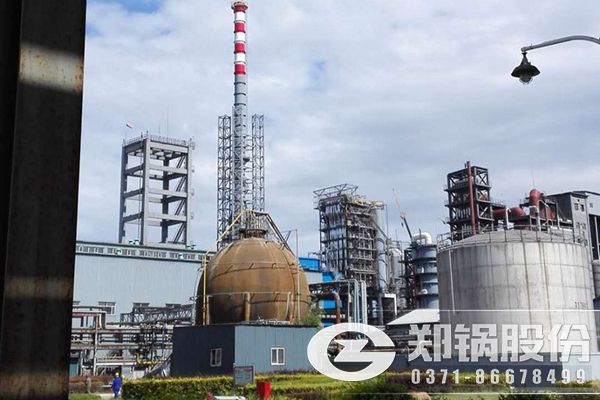 120噸化工三廢混燃余熱鍋爐1