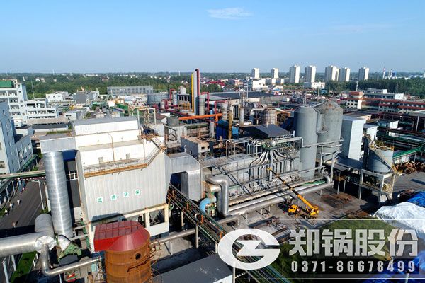 90噸化工三廢混燃余熱鍋爐2