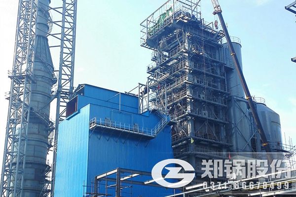 120噸化工三廢混燃余熱鍋爐2