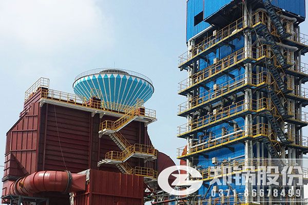 鄭鍋股份600t/d玻璃窯余熱發電鍋爐項目